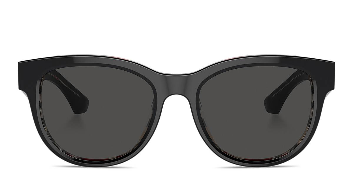 Logo Print Round Sunglasses 