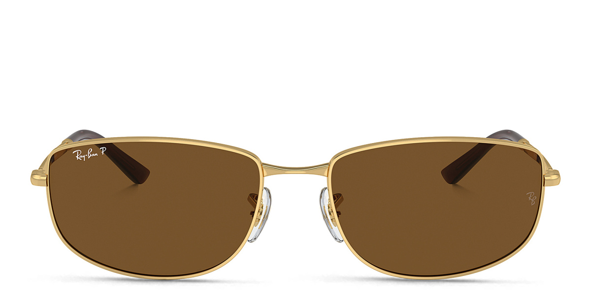 Logo Unisex Irregular Sunglasses 