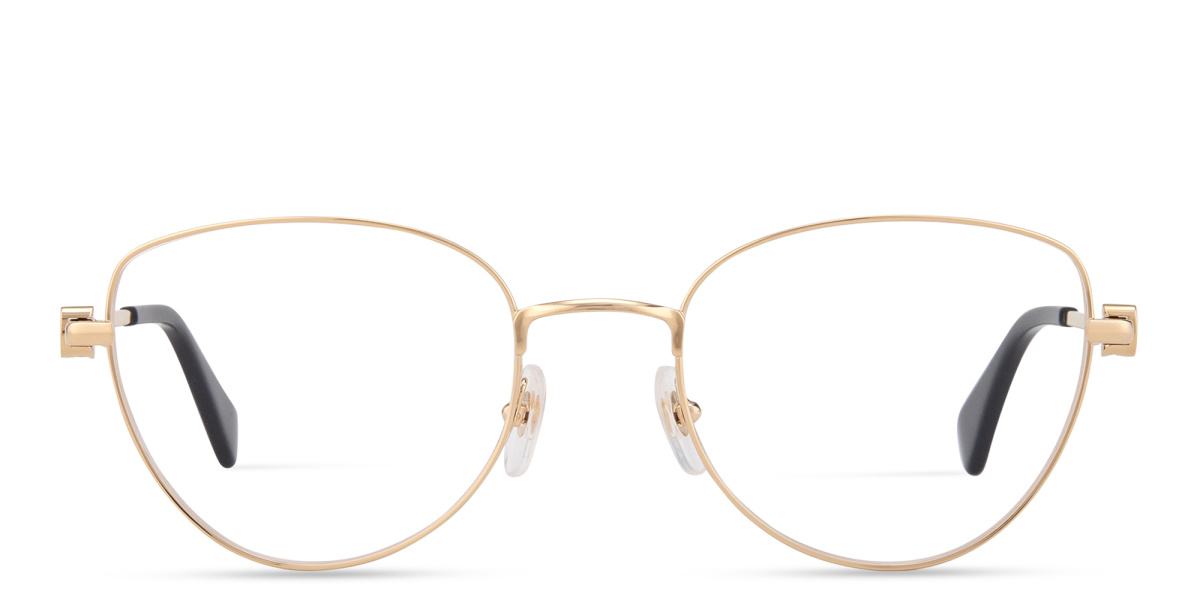 Signature `C`de Cartier Wide Round Eyeglasses 