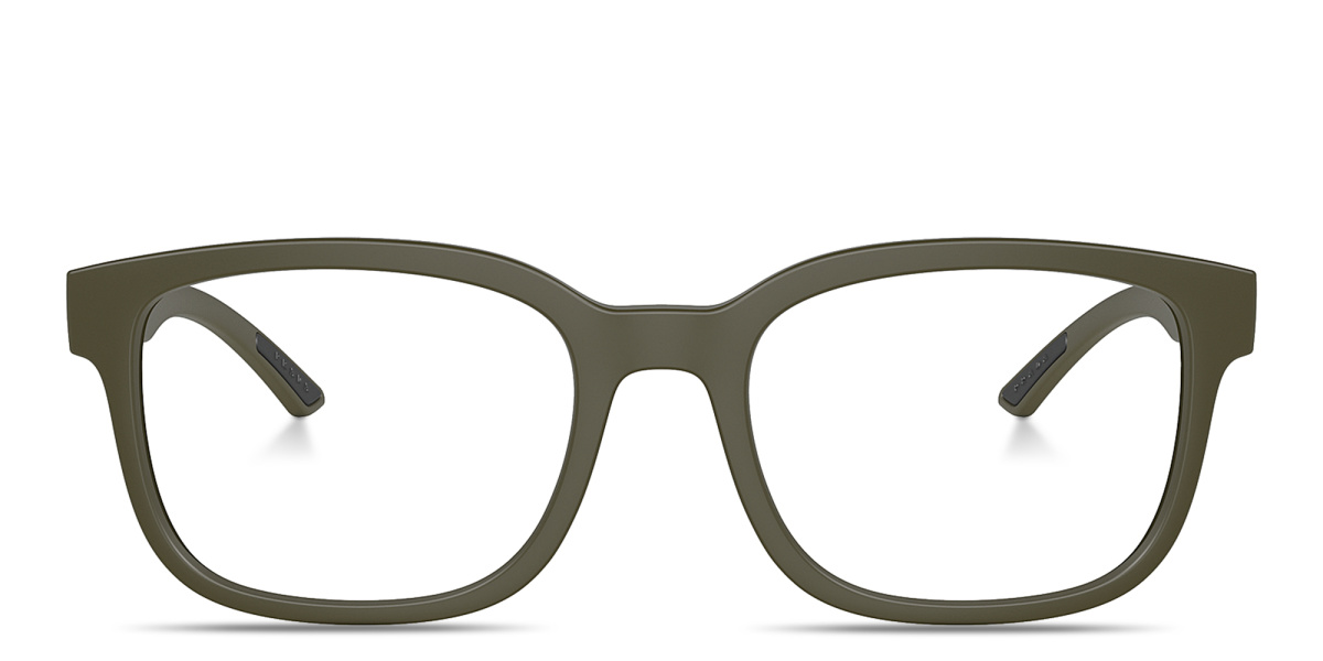 Wide Square Eyeglasses 