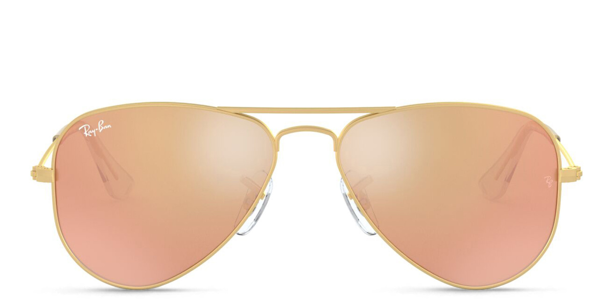 Kids Aviator Sunglasses in Metal 