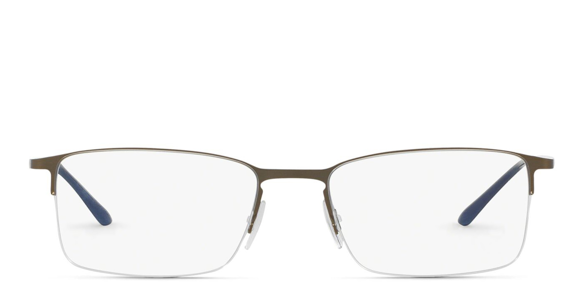 Half Rim Rectangle Eyeglasses 